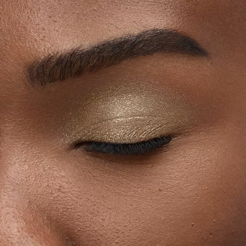 about-face Fractal Glitter Eye Paint Tin Pan Alley metallic shimmering gold